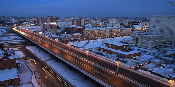 Участок трассы Р-254 Иртыш в Омской области перекрыт на выезд из России в Казахстан